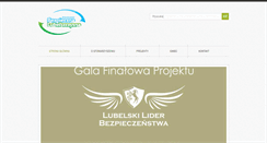 Desktop Screenshot of bezpiecznalubelszczyzna.pl