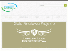 Tablet Screenshot of bezpiecznalubelszczyzna.pl